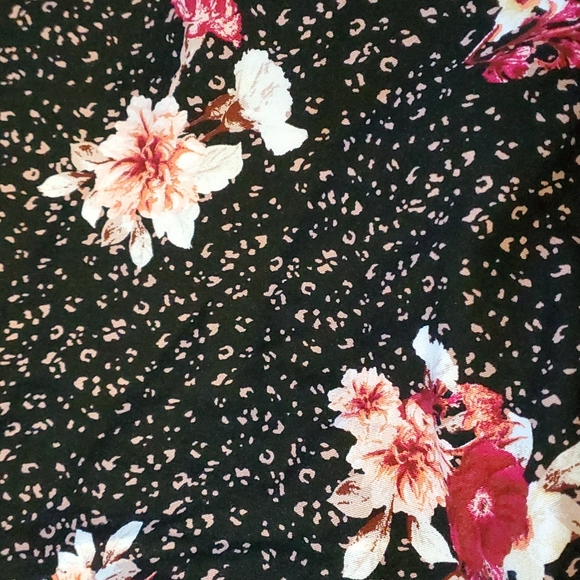 Torrid Floral & Leopard Print Dress - Size 2 - Picture 11 of 11